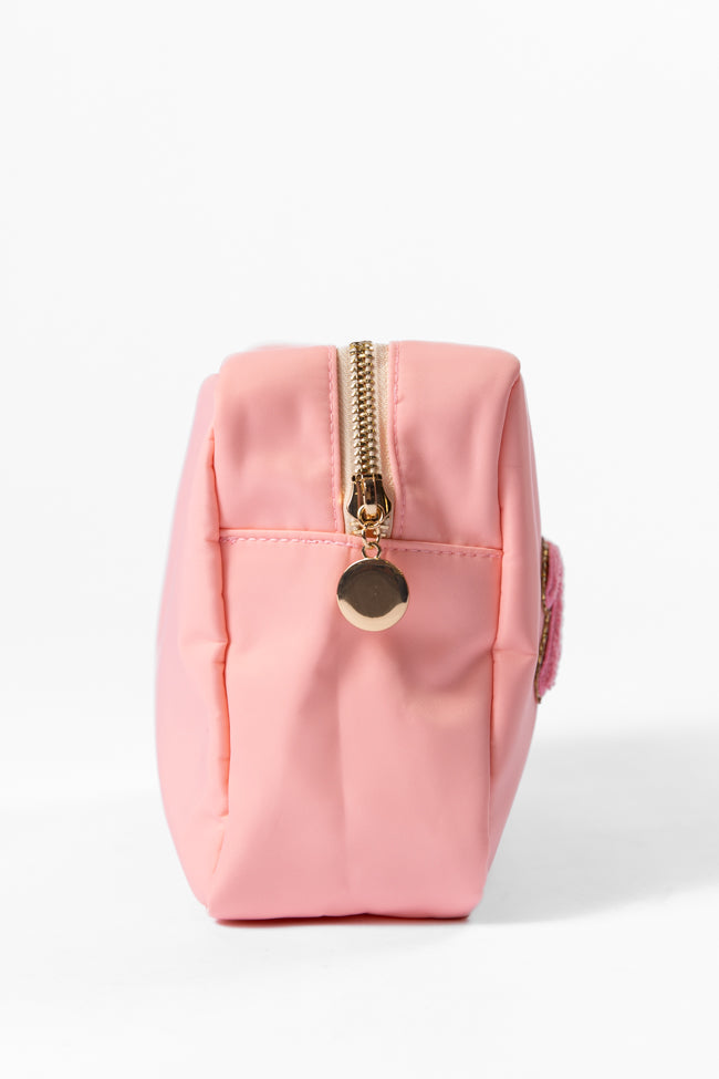Pink Makeup Travel Pouch FINAL SALE
