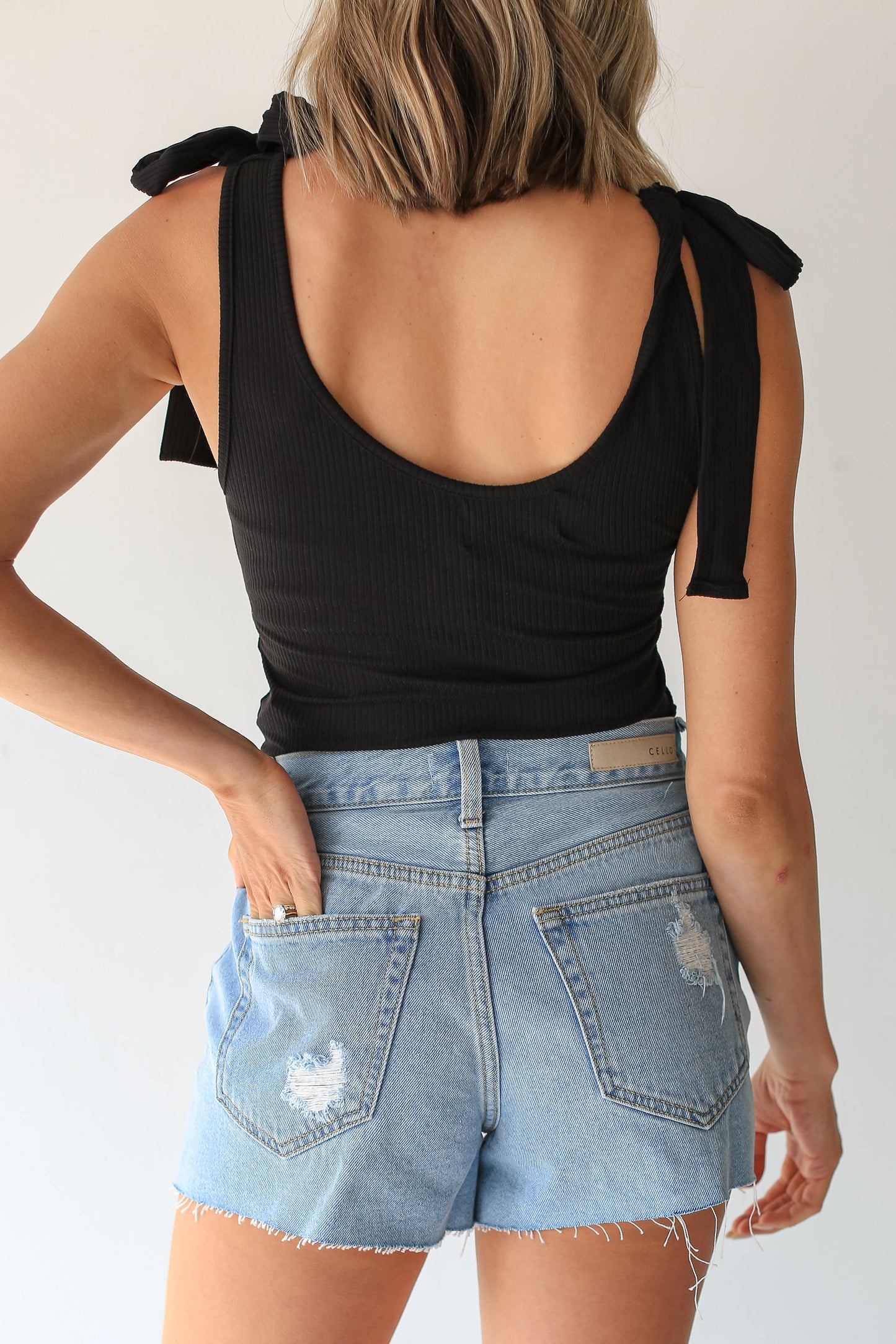 FINAL SALE - Better Than Classic Distressed Denim Shorts
